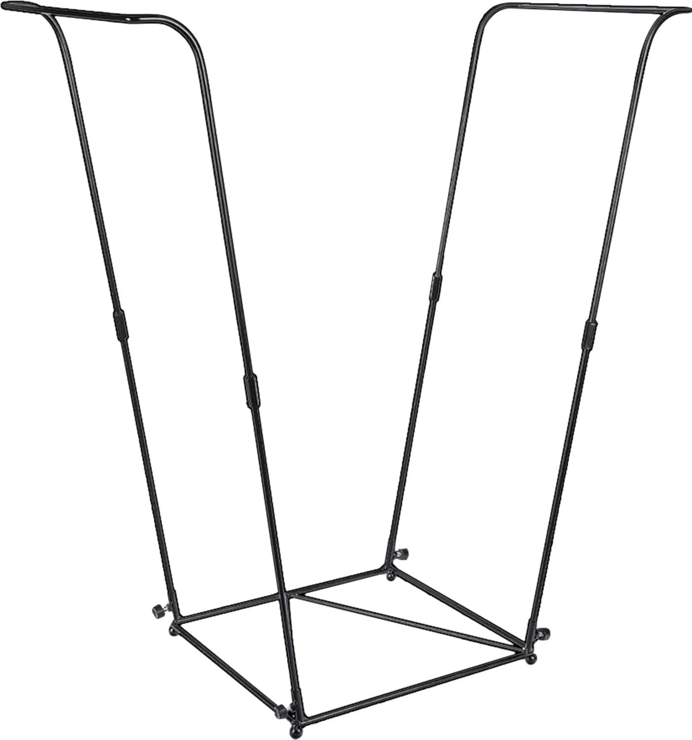 Outdoor Metal Trash Bag Holder, 30-45 Gallon Leaf Bag Frame for